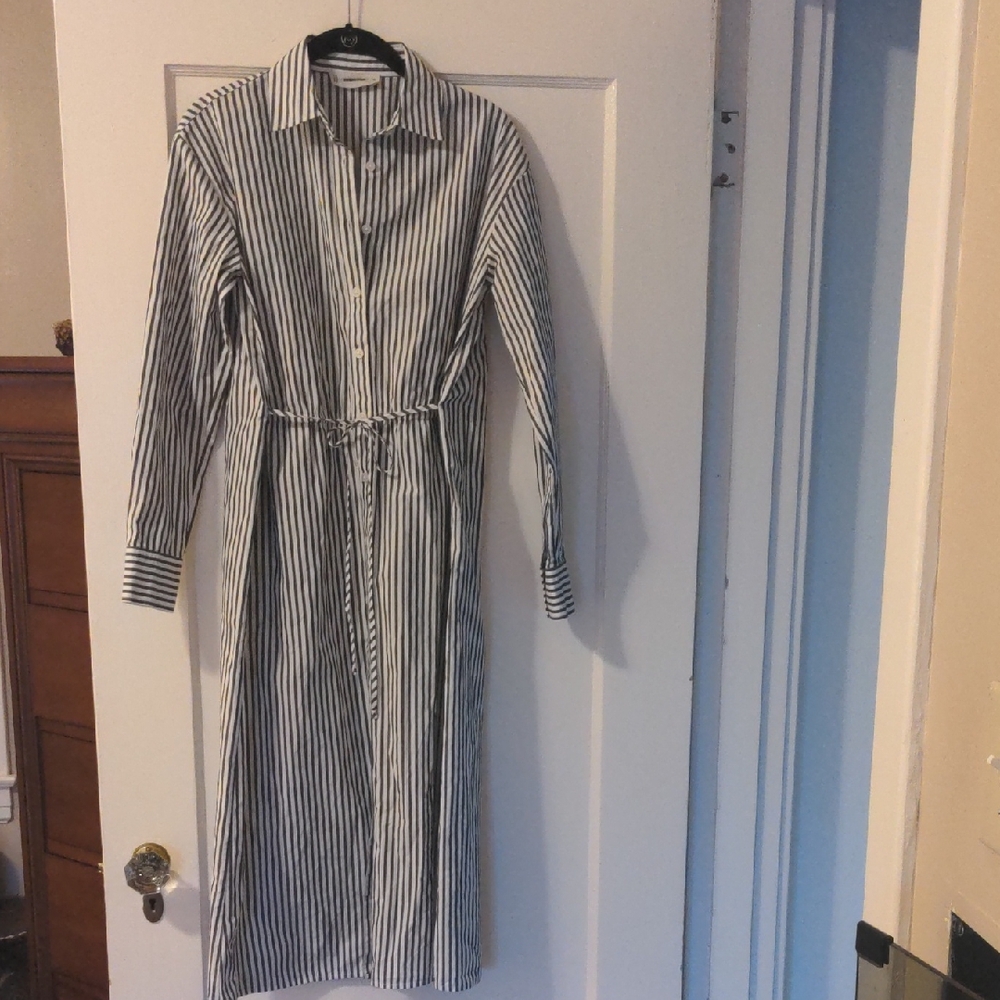 🆕EVERLANE The Supima® Cotton Midi Shirt Dress - Picture 2 of 12